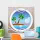 Circle Window Tropical Sea