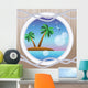 Circle Window Tropical Sea