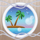 Circle Window Tropical Sea