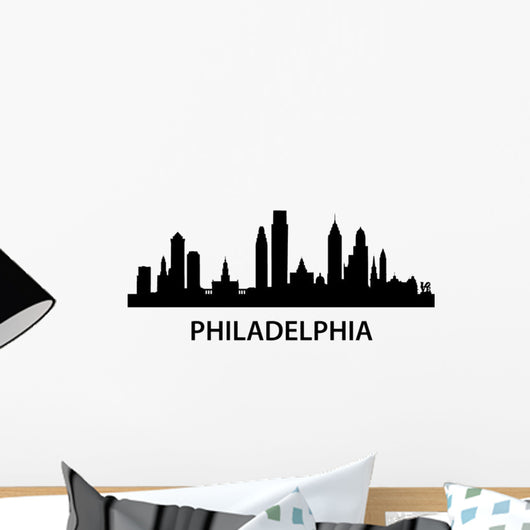 Skyline Philadelphia Wall Decal