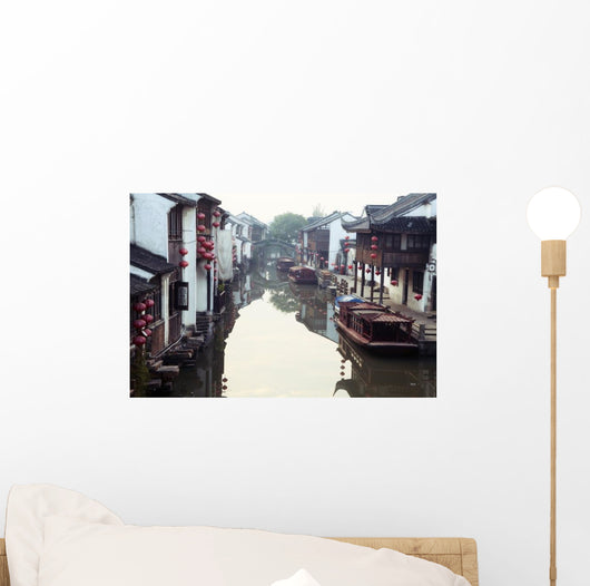Suzhou Canal Wall Decal