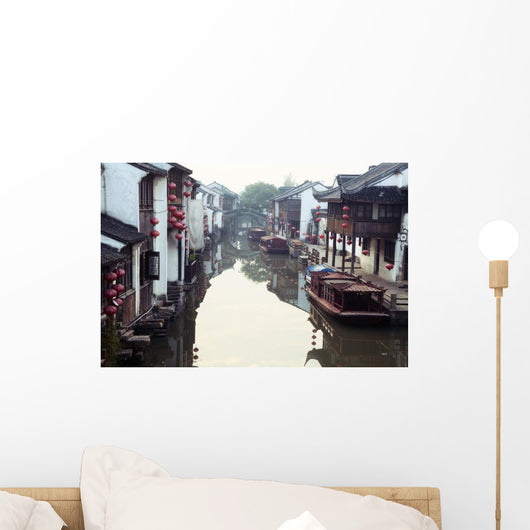 Suzhou Canal Wall Decal