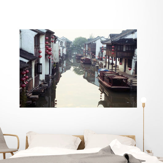 Suzhou Canal Wall Decal