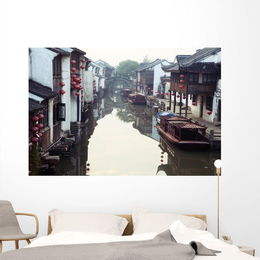 Suzhou Canal Wall Decal