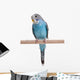 Blue Budgie Wall Decal