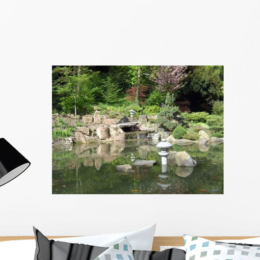 Japanischer Garten Wall Decal