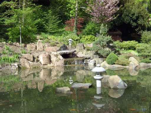 Japanischer Garten Wall Decal