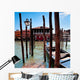 Parking Place for Gondolas in Venice Wall Mural