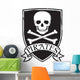 pirate symbol (emblem, coat of arms) Wall Decal