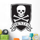 pirate symbol (emblem, coat of arms) Wall Decal