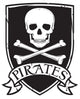 pirate symbol (emblem, coat of arms) Wall Decal