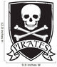 pirate symbol (emblem, coat of arms) Wall Decal