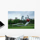 Minneapolis Skyline from Sculpture Wall Decal