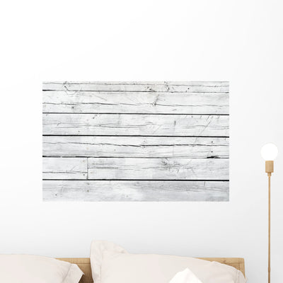 Weathered White Wood shown on a wall