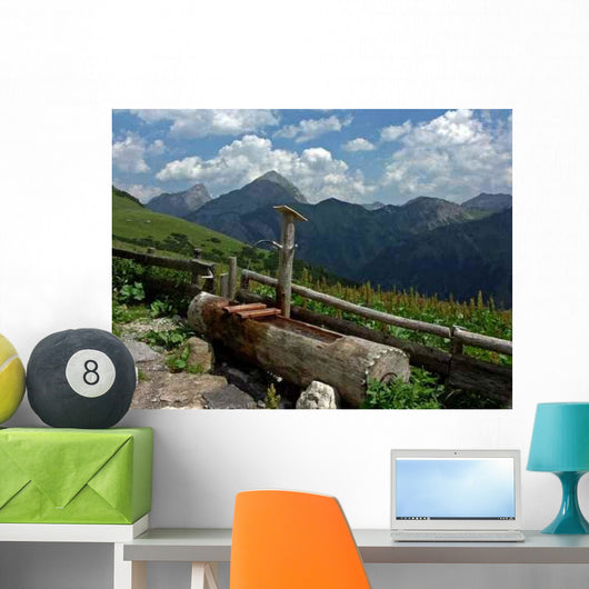 Almbrunnen Wall Decal