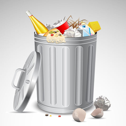 Trash Bin Full Garbage – Wallmonkeys