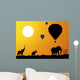 Montgolfiere_Elephant Wall Mural