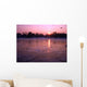 Ice Rink Sunset Wall Decal