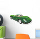 Green Sports Car Wall Decal