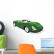 Green Sports Car Wall Decal