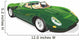 Green Sports Car Wall Decal
