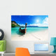 Long Boat and Poda Wall Decal