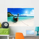 Long Boat and Poda Wall Decal