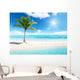 palm on island Wall Mural