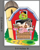 Barn with Various Farm
