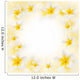 Frangipani Flowers White Background Wall Mural