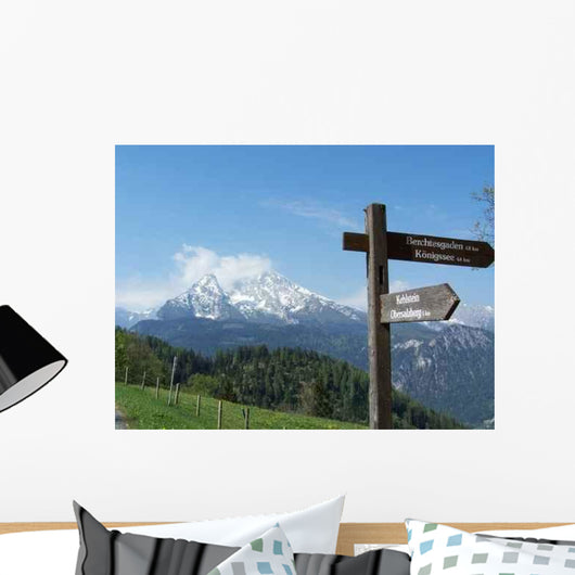 Watzmann Wege Wall Decal