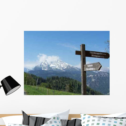 Watzmann Wege Wall Decal