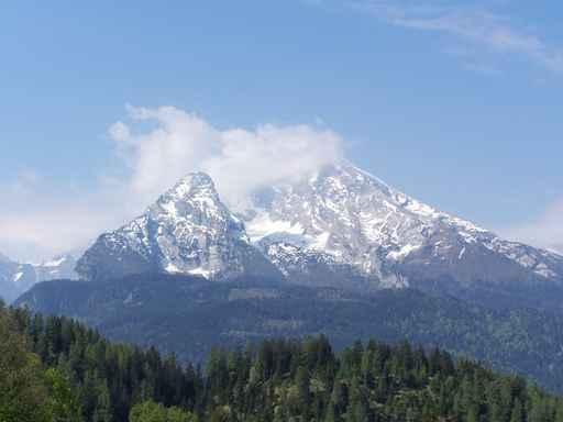 Watzmann Mit Wolken Wall Decal