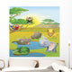 Cute African Safari Animal Wall Decal Design 2