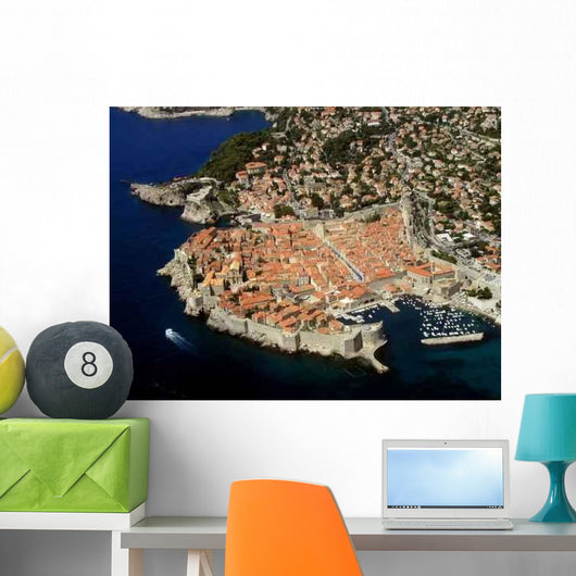 Panorama Dubrovnik Croatia Wall Decal