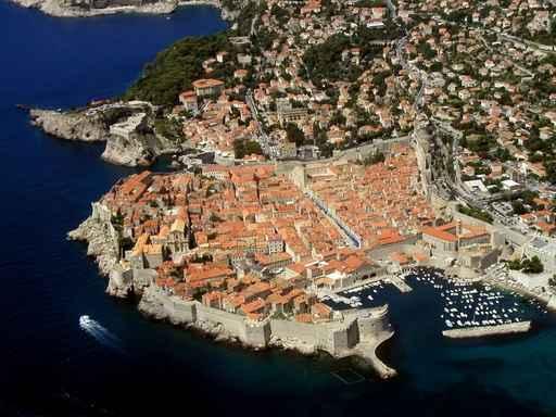 Panorama Dubrovnik Croatia Wall Decal