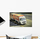 Truck Highway Wall Decal