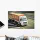 Truck Highway Wall Decal