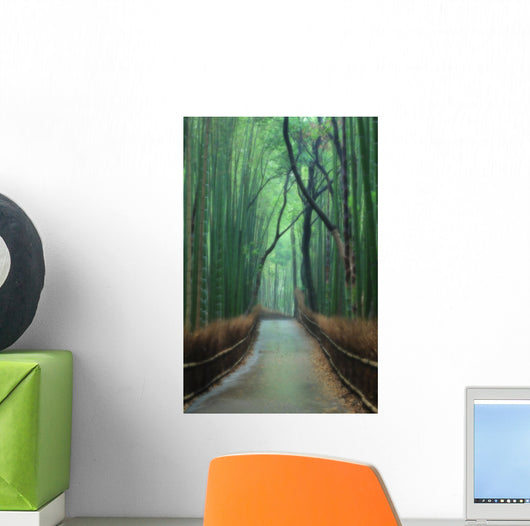 Path Bamboo Forest Wall Decal