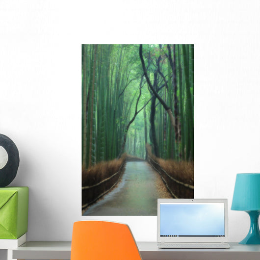 Path Bamboo Forest Wall Decal
