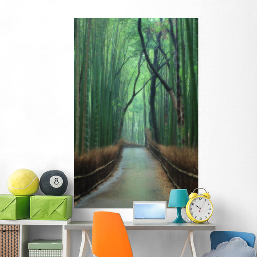 Path Bamboo Forest Wall Decal
