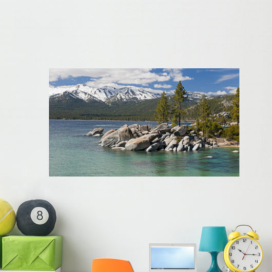 Lake Tahoe Sand Harbor Wall Decal