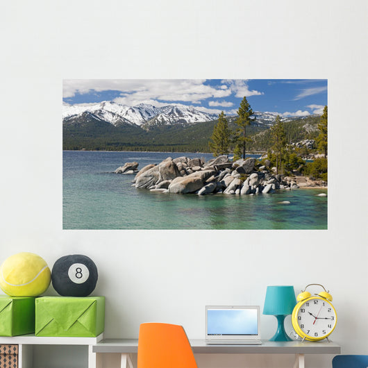 Lake Tahoe Sand Harbor Wall Decal
