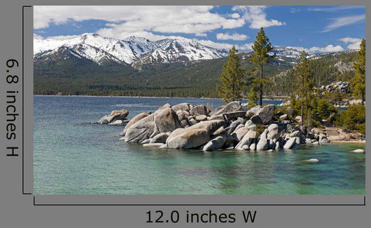 Lake Tahoe Sand Harbor Wall Decal