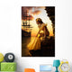 Young Beautiful Girl Image Wall Decal Design 2