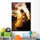Young Beautiful Girl Image Wall Decal Design 2
