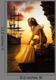 Young Beautiful Girl Image Wall Decal Design 2