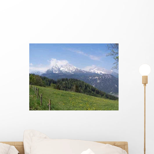 Watzmann with Lawn Wall Decal