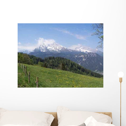 Watzmann with Lawn Wall Decal