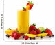 Mango Smoothie Wall Decal